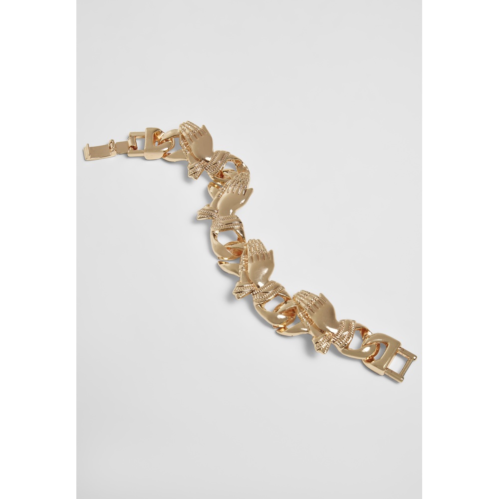 Urban Classics - Pray Hands Armband - Goudkleurig